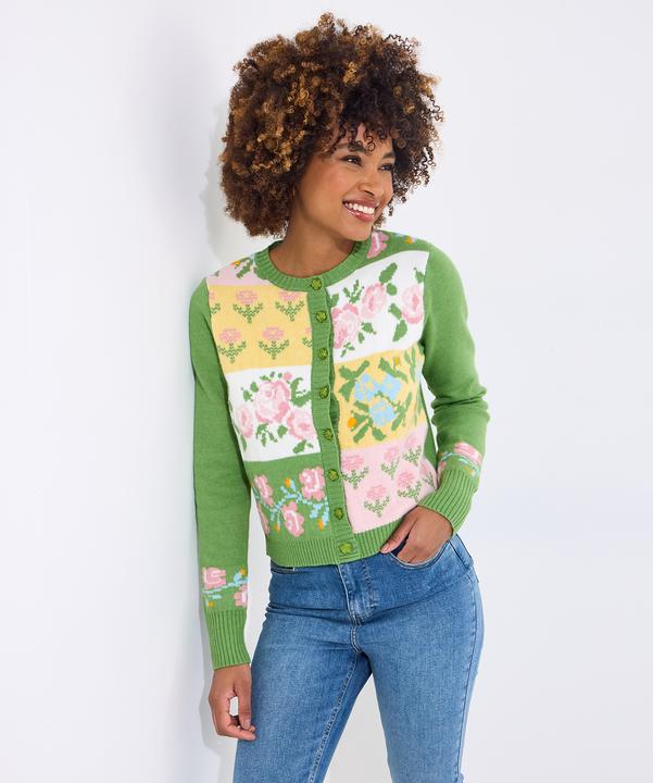 Produktbild Joe Browns Floral Patchwork Cardigan (38)