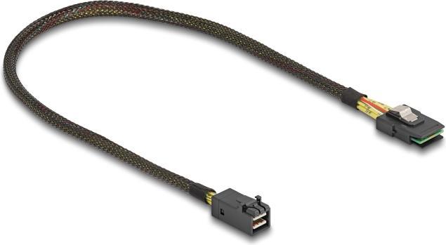 Image du produit Delock Câble Mini SAS HD x 4 connecteur SFF 8643 > Mini SAS x 4 connecteur SFF 8087 36 broches