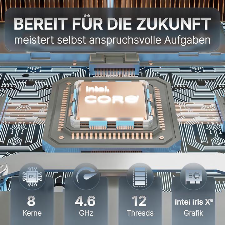 Image du produit Concept International NUC 13i5HL-W11P-512/2x8W6E (Intel Core i5-13420H)