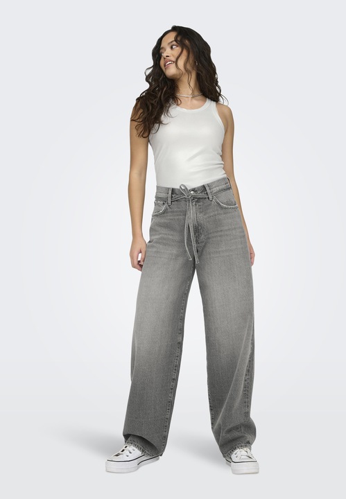 Immagine prodotto Only ONLGIANNA Jeans a vita media con taglio a palloncino e vestibilità dritta (W32/L30)