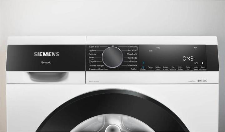 Actual product image Siemens WG44G2140 (9 kg, Left)