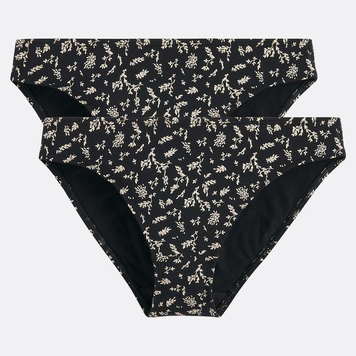 Actual product image La Redoute Collections 2er-Pack Slips mit Blumenprint (32, 34, pack of 2)