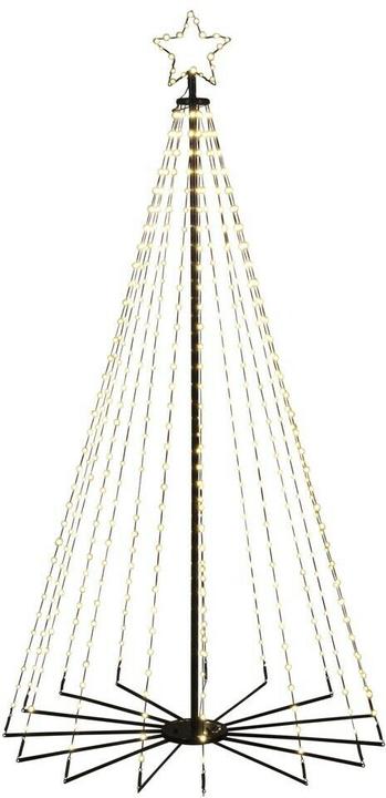 Image du produit Konstsmide LED Tannenbaum Stern 515 bernsteinfarbene LEDs, 6 W