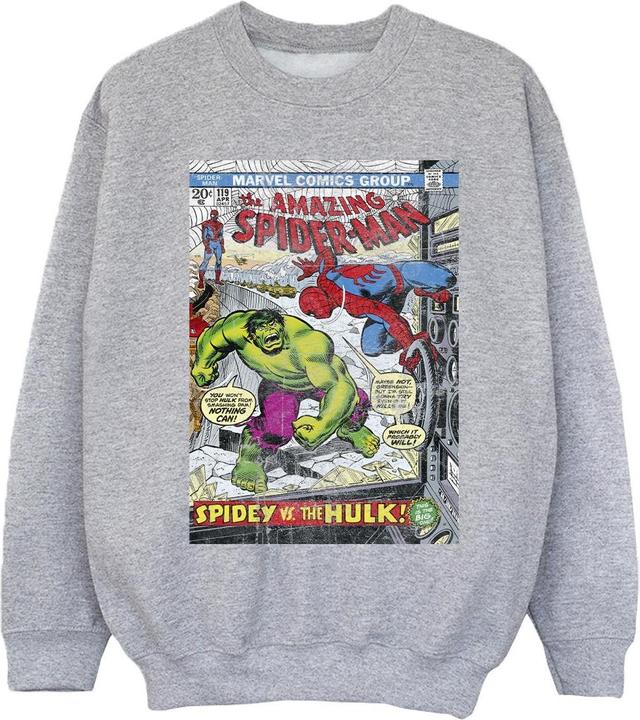 Produktbild SpiderMan VS Hulk Cover Sweatshirt Mädchen (152, 158)