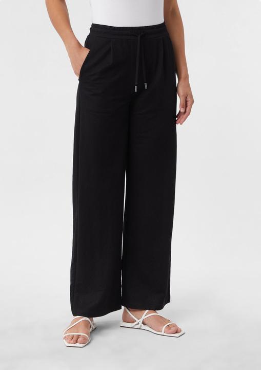 Actual product image Comma Hose Lockere Hose aus Viskosemix mit Wide Leg (48)