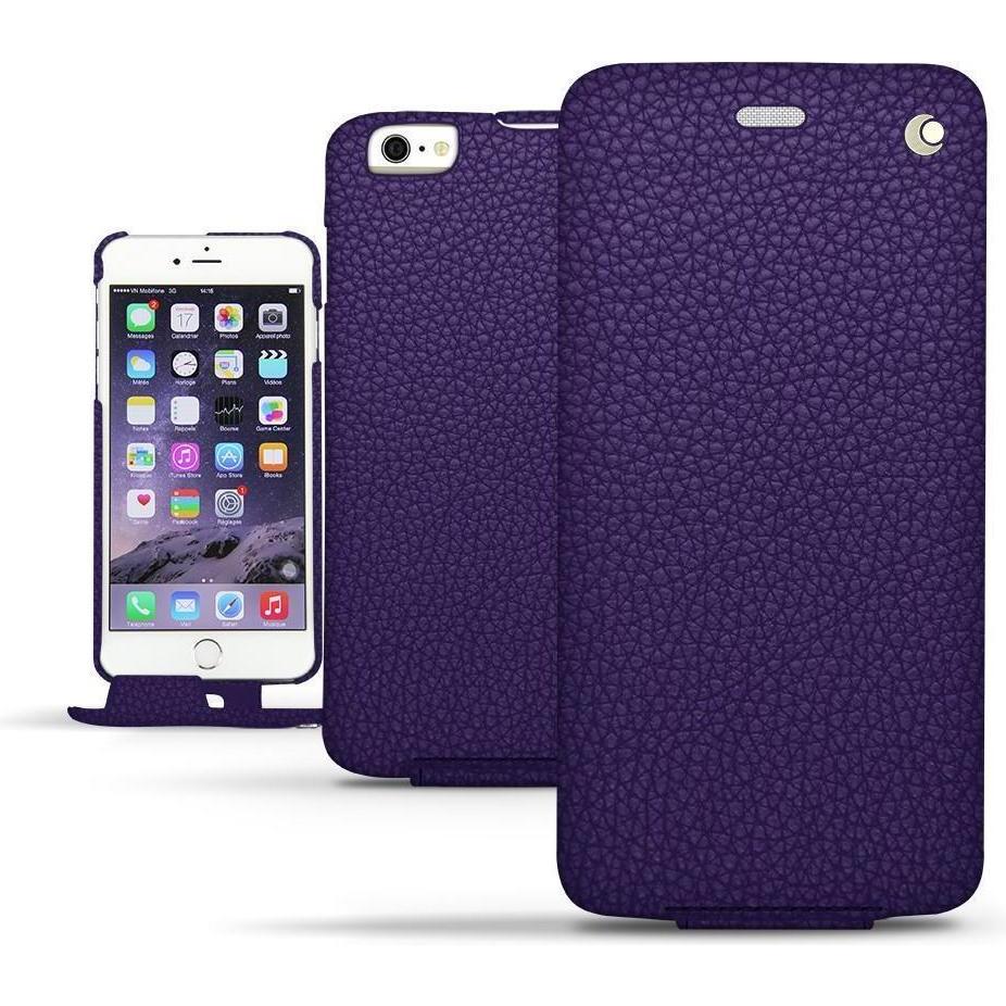 Noreve Lederschutzhülle vertikal (Apple iPhone 6 Plus), Smartphone Hülle, Violett