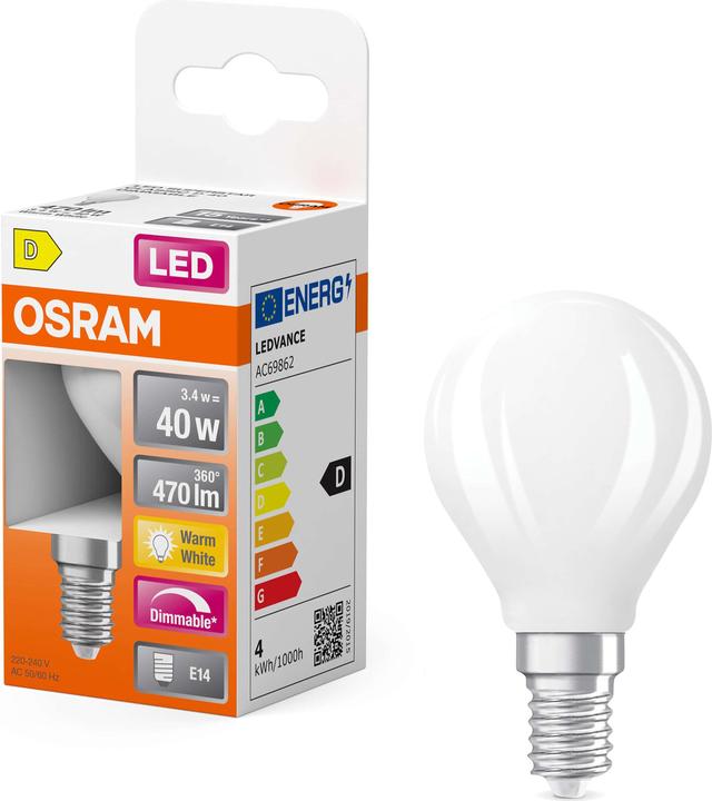 Image du produit Osram Lampe LED (E14, 470 lm, 1x)