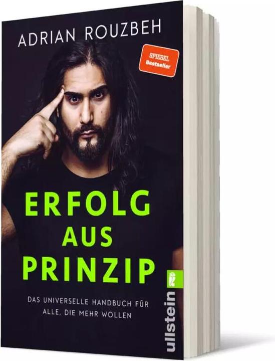 Image du produit Erfolg aus Prinzip (Allemand, Adrian Rouzbeh, 2020)