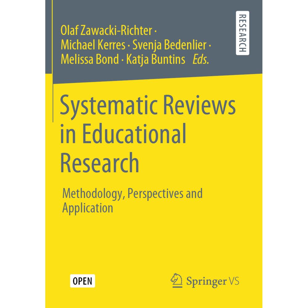 Systematic Reviews in Educational Research, Fachbücher von Michael Kerres, Olaf Zawacki-Richter, Katja Buntins, Melissa ...