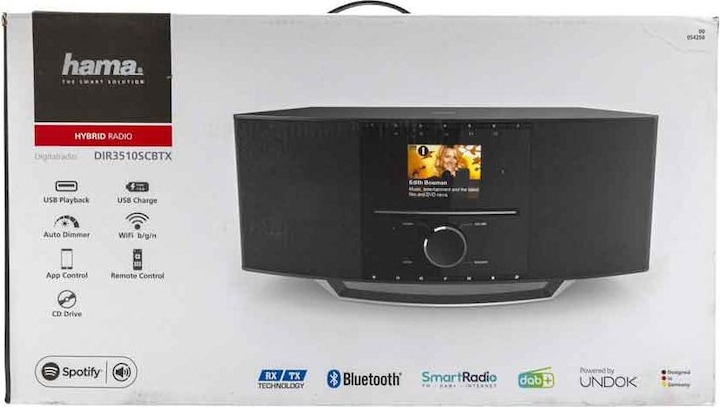 Produktbild Hama DIR3510SCBTX (Internetradio, DAB, FM, DAB+, Bluetooth, WLAN)