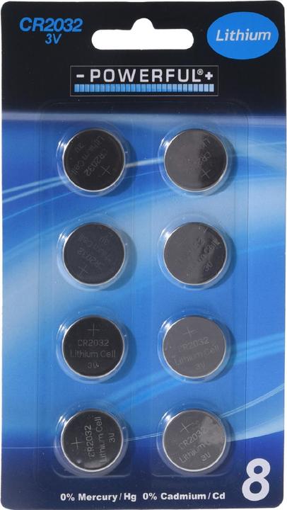 Koopman Powerful (8 pcs., CR2032)