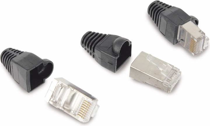Produktbild LogiLink RJ45 Steckverbinder 5e, geschirmt (FTP, CAT5e)