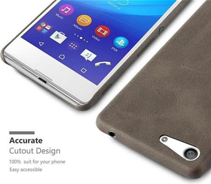 Immagine prodotto Cadorabo Copertina rigida in similpelle con struttura (Sony Xperia M5)