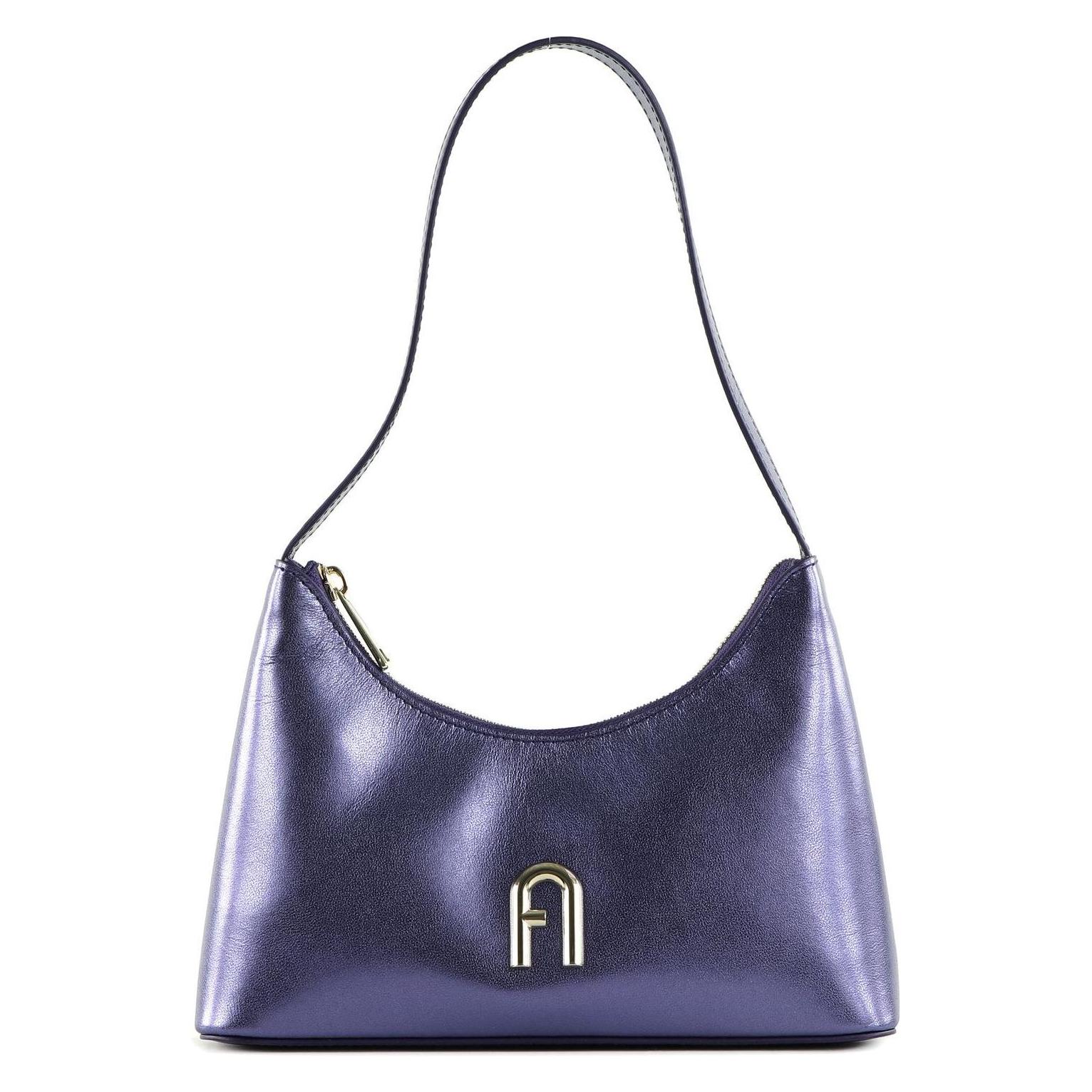 Furla, Damen, Handtasche, Diamante Mini Shoulder Bag, Violett