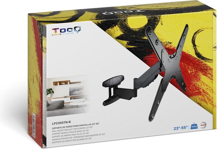 Actual product image Tooq Technology LP2355TN-B (Wall, 55", 30 kg)