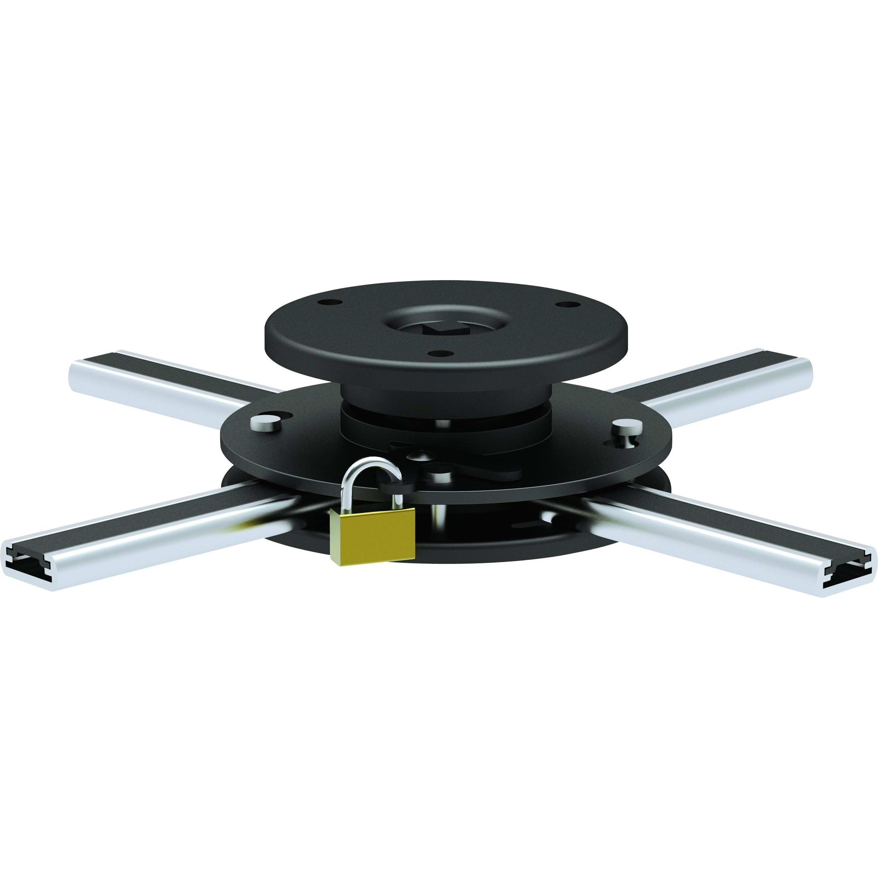 Reflecta Supporto da soffitto Perseus (Soffitto), Supporto per proiettore, Nero
