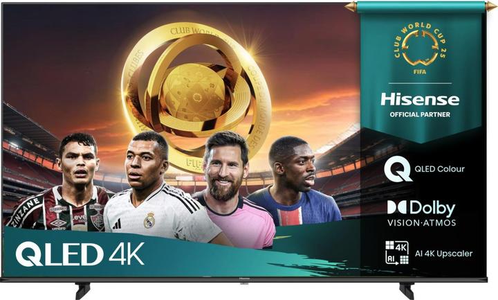 Actual product image Hisense 58E77Q (58", LCD, QLED, 4K, 2025)