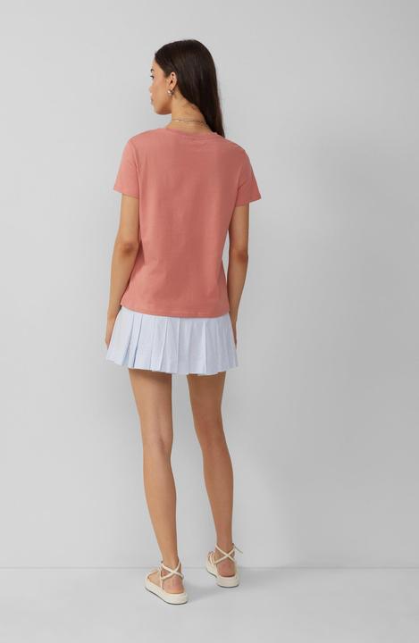Actual product image S.Oliver T-Shirt Baumwollshirt mit Frontprint (XS)