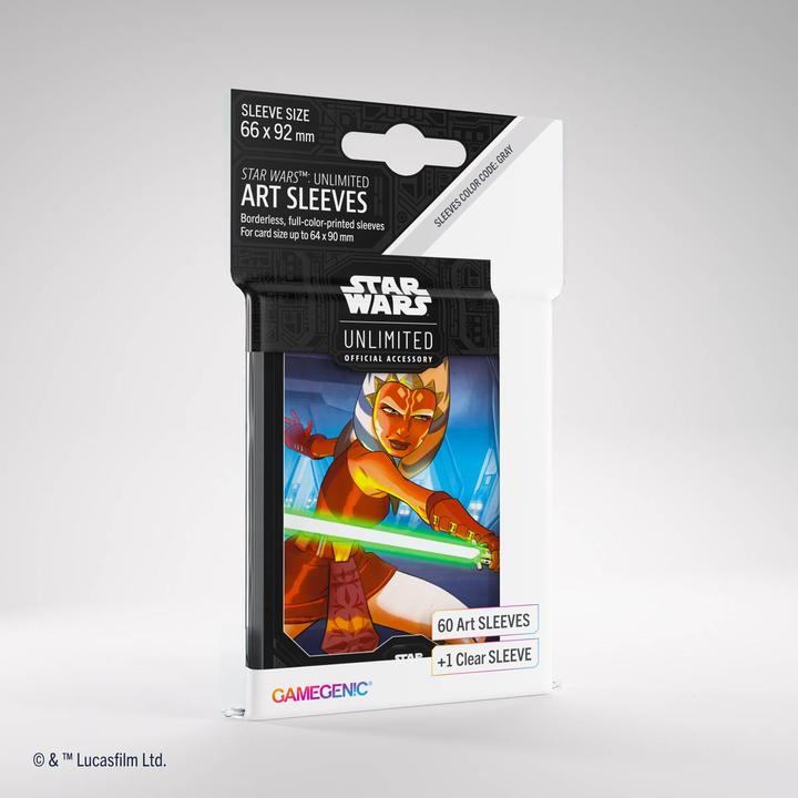 Acheter Gamegenic, Star Wars Unlimited Premium Art Sleeve Grogu, 60 Pochettes 2 Transparentes, Code Couleur De La Pochette : Gris ? Comparer Chez