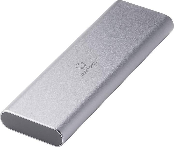 Produktbild Renkforce RF-ENC-600 M.2-Festplatten-Gehäuse M.2 SATA SSD, M.2 PCIe NVMe SSD USB (M.2 2280, M.2 2230, M.2 2260, M.2 2242)