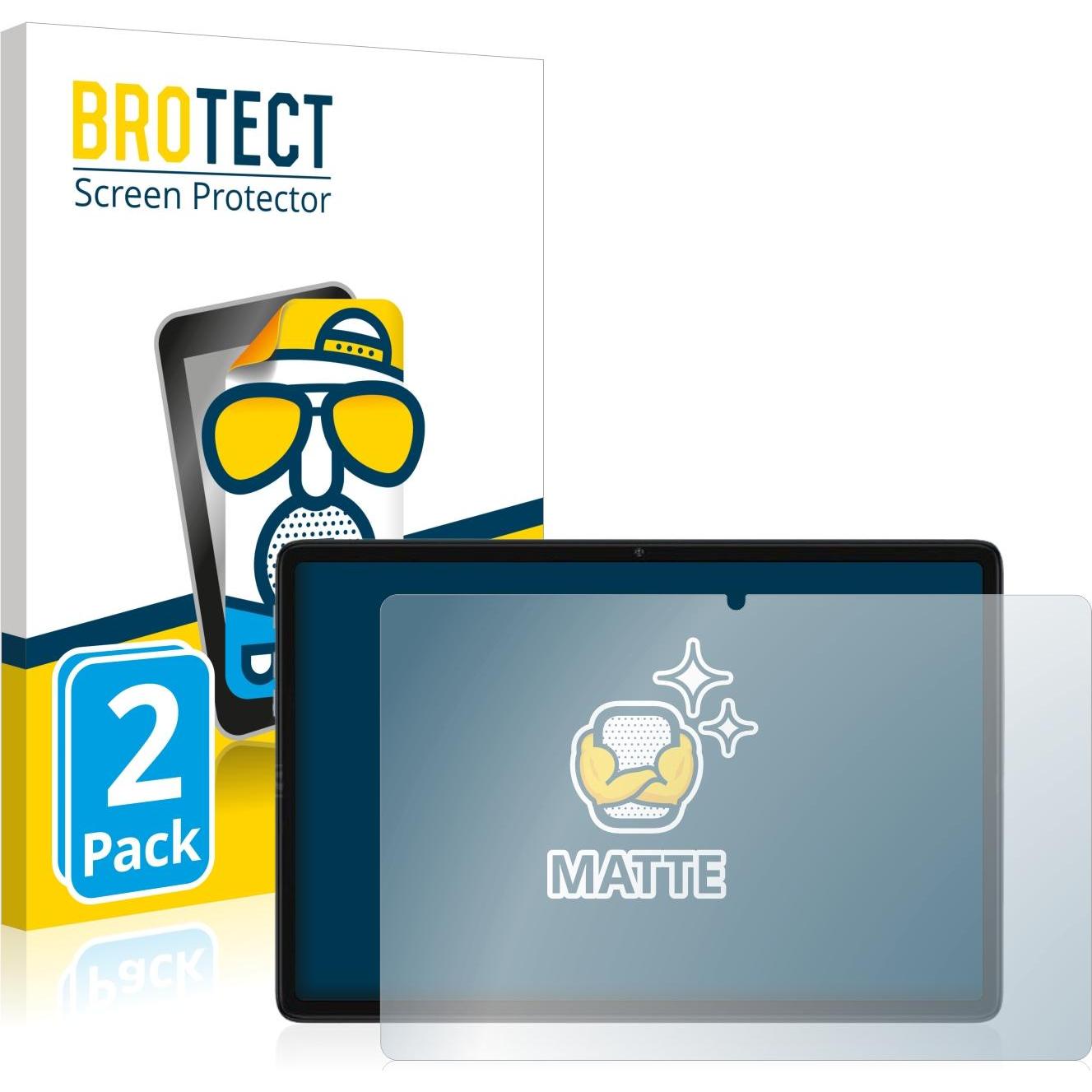 BROTECT Entspiegelungs-Schutzfolie Displayschutz Matt (2 Stück, Teclast M40 Plus), Tablet Schutzfolie