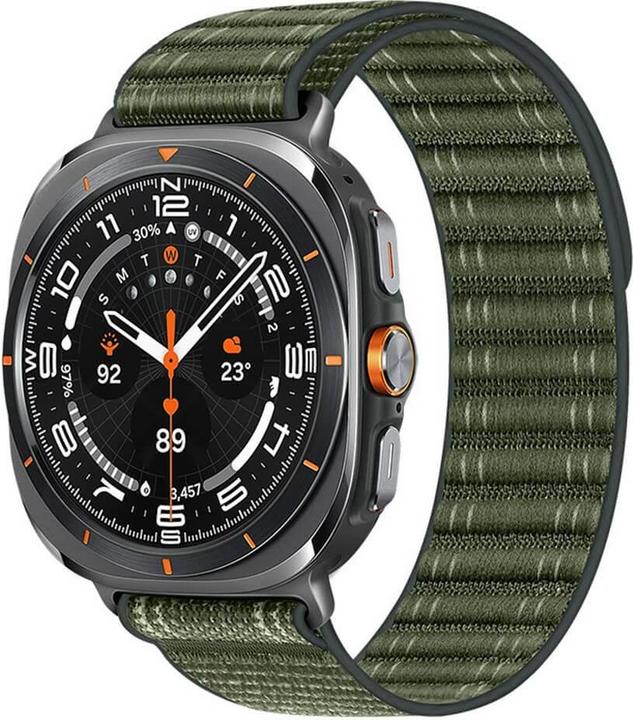 Immagine prodotto Cover-Discount Galaxy Watch Ultra (47 mm) - Cinturino di ricambio in nylon con chiusura in velcro (Nylon)