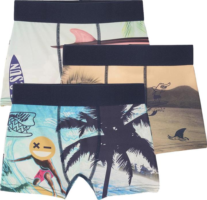 Immagine prodotto Jonen 3er-Pack Jungen Boxershorts mit Fotoprint (128, confezione da 3)