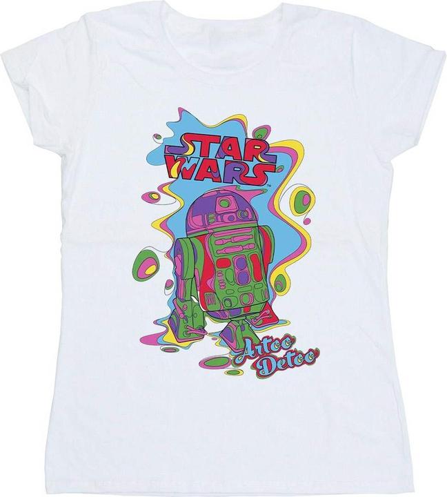 Image du produit Star Wars - T-shirt R2D2 POP ART - Femme (XXL)
