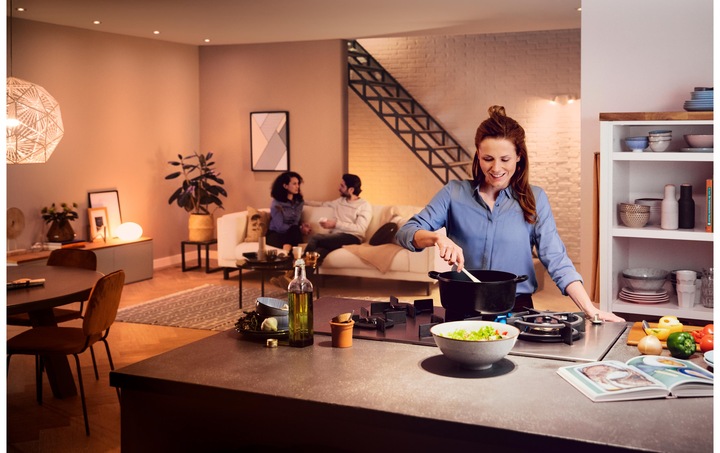 Image du produit Philips Hue White Ambiance (GU10, 5.70 W, 400 lm, 3 x, G)