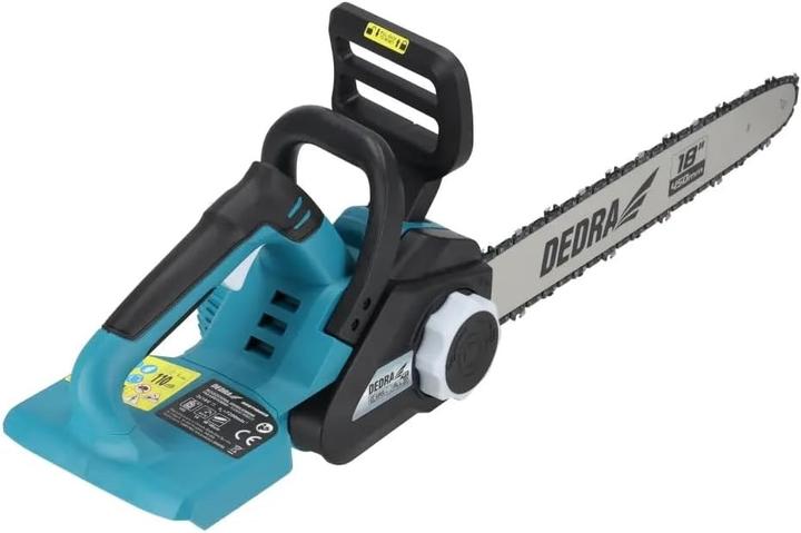 Actual product image Dedra PILARKA AKUMULATOROWA 16' 2*18V 0*AH SAS+ (Battery chain saw)