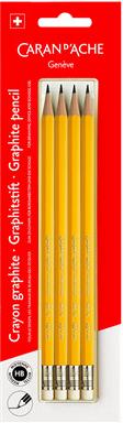 Immagine prodotto Caran d'Ache Matita in grafite Edelweiss in confezione blister (2.10 mm, HB, 4 x)