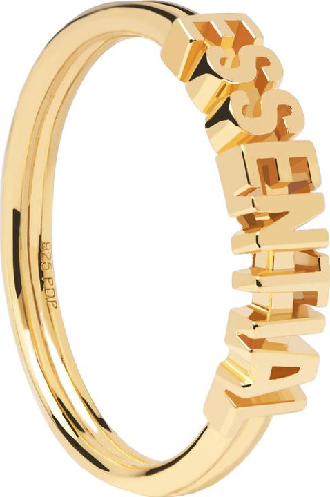 Pd Paola PDPAOLA - ElegantnÃ­ pozlacenÃ½ prsten ESSENTIAL Gold AN01-608 - Circuit: 54 mm (L) (54, 925 Silber)