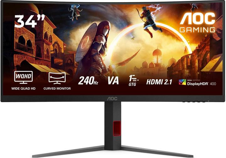 AOC CU34G4Z (3440 x 1440 pixels, 34")