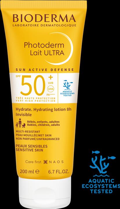Actual product image Bioderma Photoderm (Sun cream face, SPF 50+, 200 ml, 226 g)