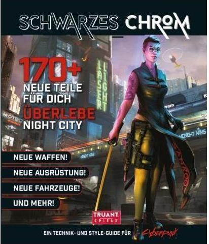 Produktbild Truant Cyberpunk RED: Schwarzes Chrom (Erweiterung) (Deutsch, 2024)