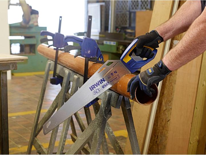 Immagine prodotto Irwin Sega a mano EVO 525 mm, dentatura universale 8T / 9P, temprata, impugnatura 2K, 10507858, 2,0 x 12