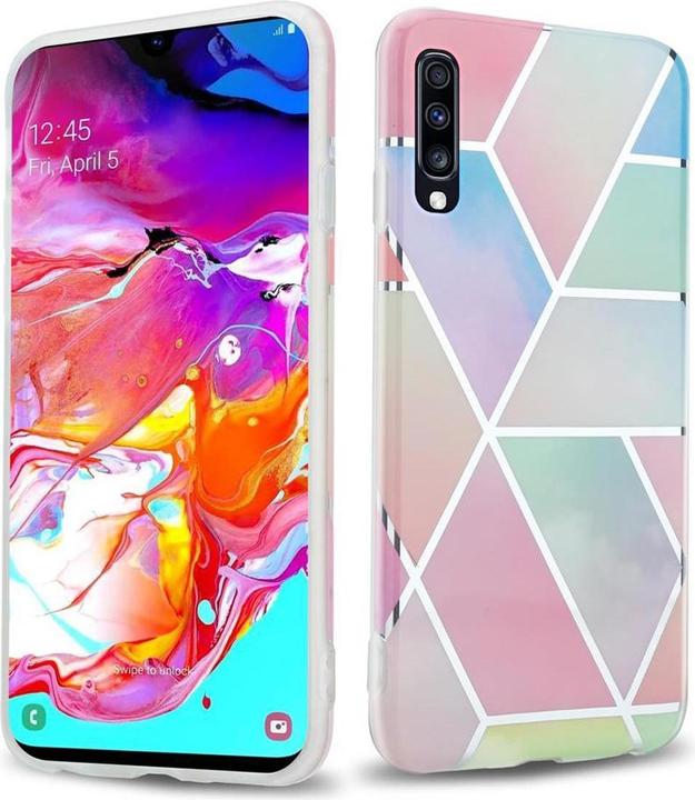 Immagine prodotto Cadorabo IMD TPU Colourful Marble Cover (Samsung Galaxy A70, Samsung Galaxy A70S)