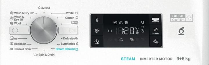 Actual product image Whirlpool FFWDB 964489 WV EE Washer Dryer