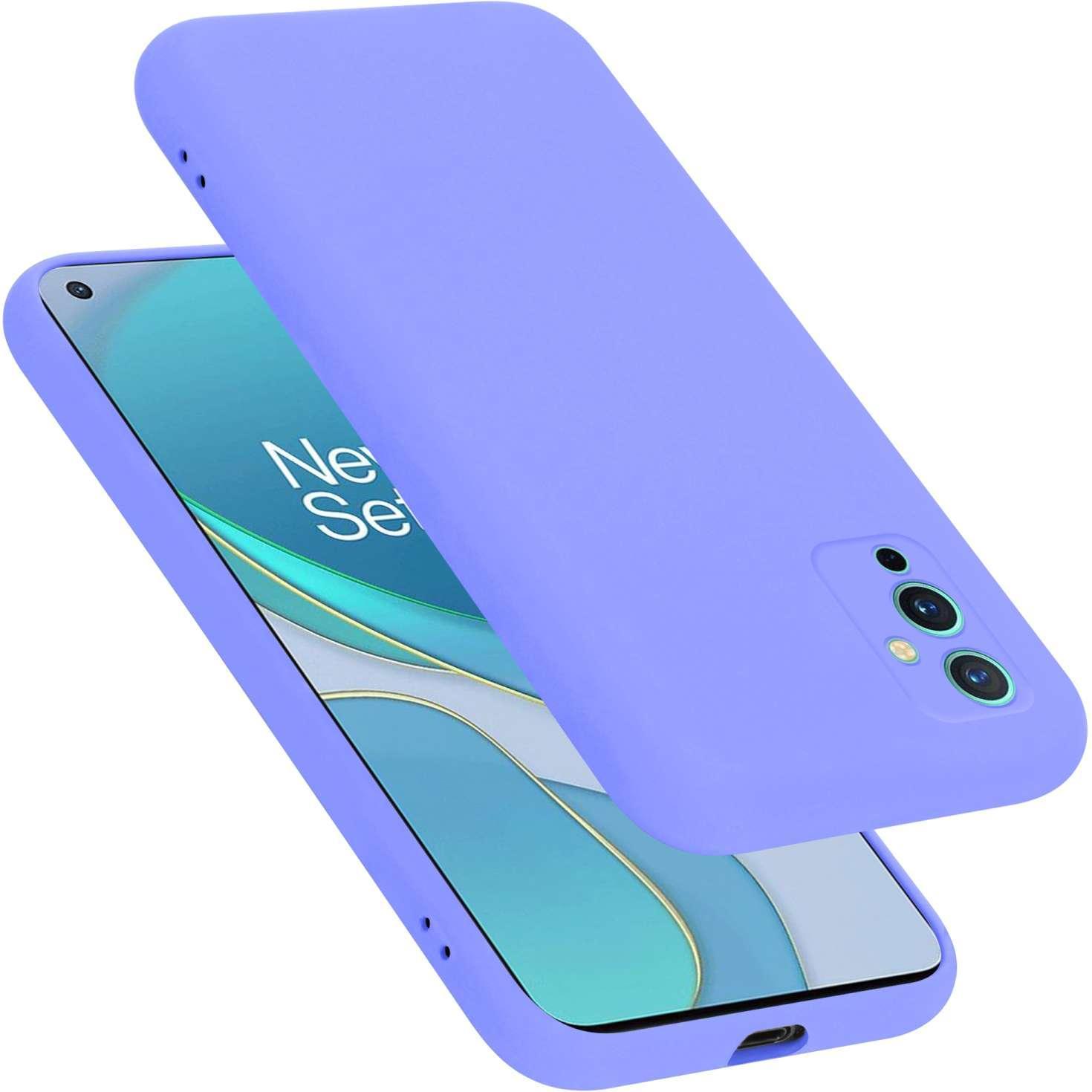 Cadorabo Hülle für OnePlus 9 TPU im Liquid Case Design (OnePlus 9), Smartphone Hülle, Violett