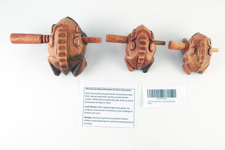 Actual product image Kidypool Güiro Percussion-Instrumente Set (Guiro)