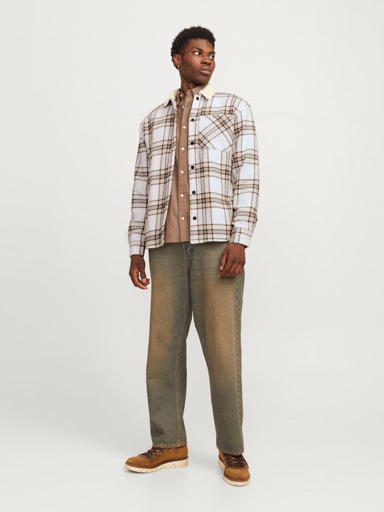 Produktbild Jack & Jones Locker geschnitten Overshirt Overshirt (XXL)