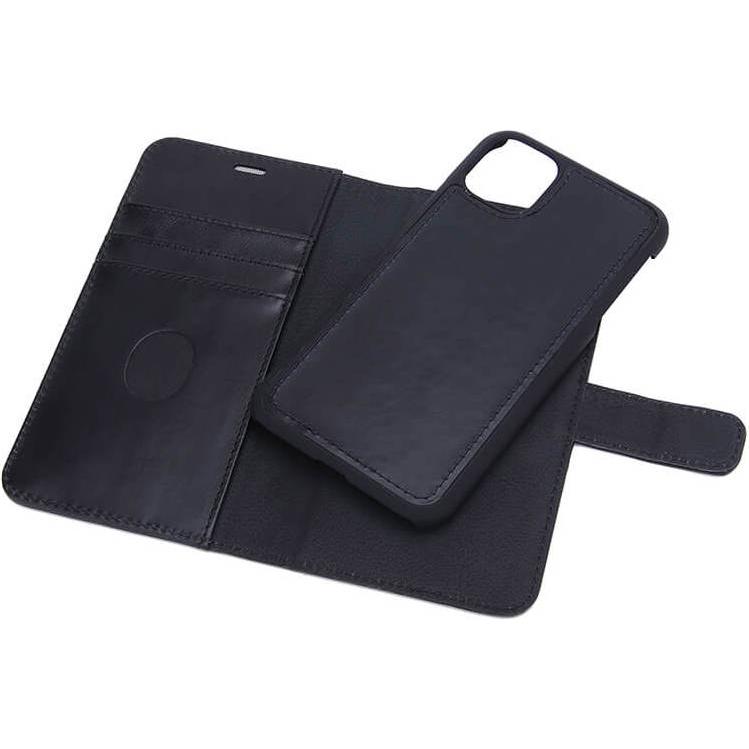 Thumbnail - Radicover Radiationprotected Mobilewallet Leather iPhone 12 Mini Exclusive 2in1 Magnetcover (Apple iPhone 12 mini), Smar...