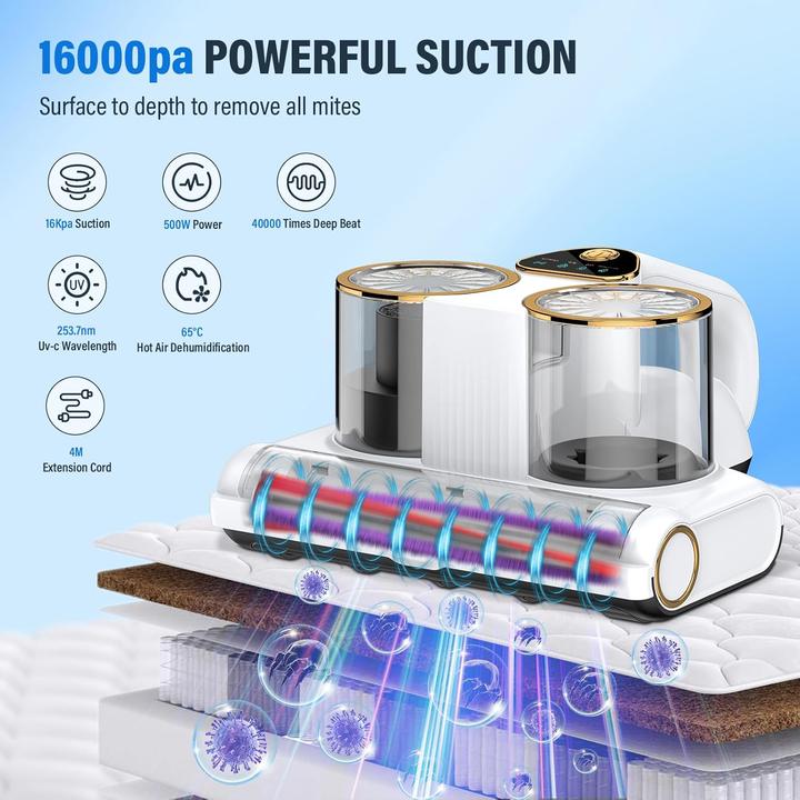 Produktbild Rwsrw Milbensauger mit UV-Licht und Ultraschall