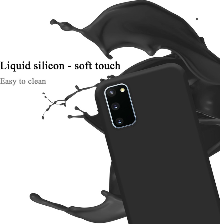 Actual product image Cadorabo TPU Liquid Silicone Case Cover (Samsung Galaxy S20 FE)