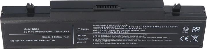 Actual product image Samsung AA-PB9NC5B, AA-PB9NC6B, AA-PB9NC6W, AA-PB9NC6W/E, AA-PB9NS6B, AA-PL9NC2B, AA-PL9NC6W battery (6 Cells, 4400 mAh)