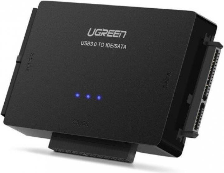 Actual product image Ugreen SATA IDE to USB 3.0 Adapter for 2.5" 3.5" SATA SSD HDD to USB 3.0 (1 m)