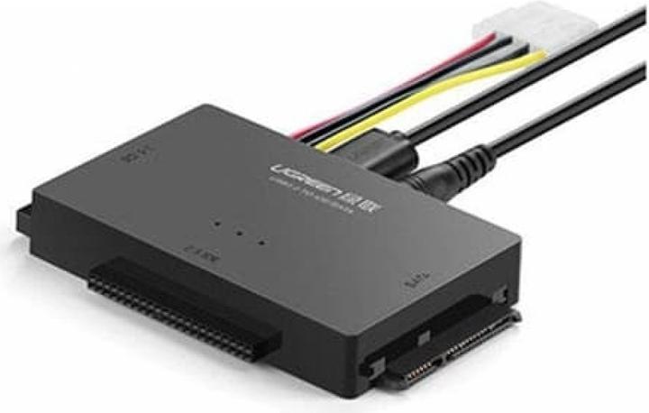 Actual product image Ugreen SATA IDE to USB 3.0 Adapter for 2.5" 3.5" SATA SSD HDD to USB 3.0 (1 m)