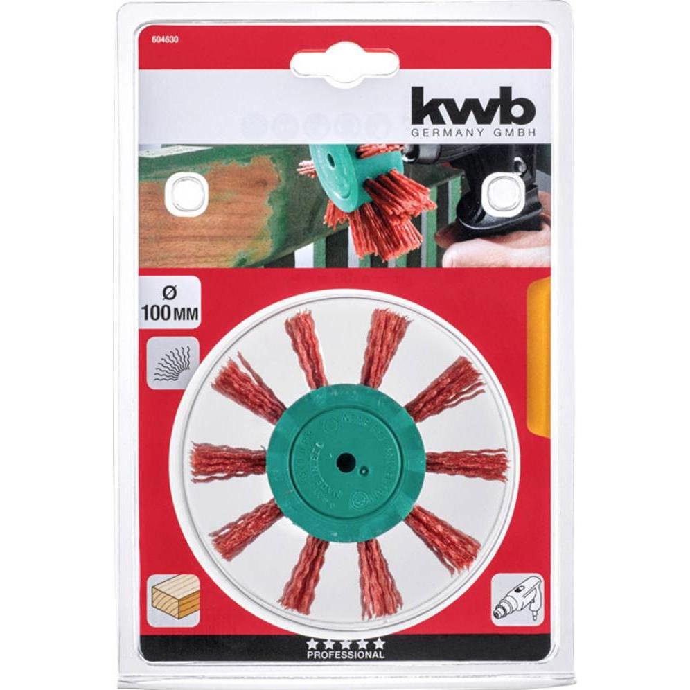 Thumbnail - kwb, Schleifmittel, Nylon Fächerbuerste 100 Mm (80)