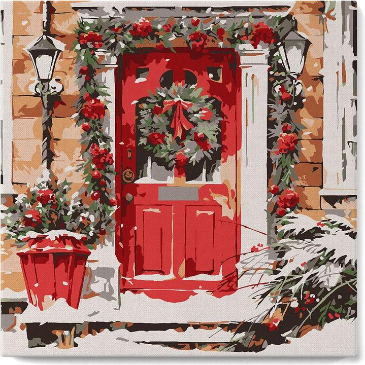Actual product image Figured'Art Christmas door