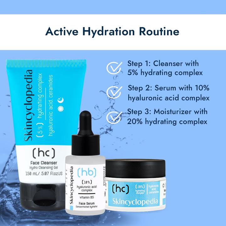 Actual product image Skincyclopedia 5% Hydrating Complex (Facial cleansing wipes, 30 ml)